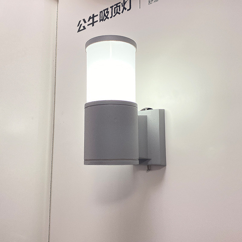 现代简约室外灯 防水防锈led壁灯 阳台走廊过道外墙包邮玻璃壁灯