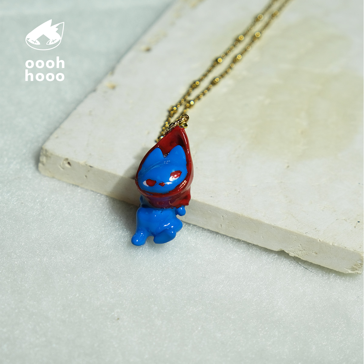 ooohhooo可爱猫咪项链
