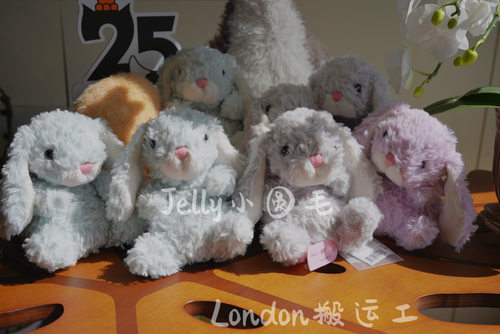 jellycat国内现货甜美银兔yummy