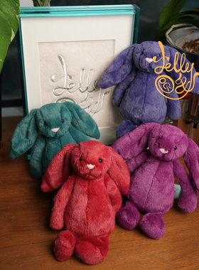 英国jellycat2025圣诞新品圣诞树信雪花水晶球邦尼兔奶酪玩偶礼物