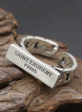 欧美骷髅开口可调节朋克风戒指