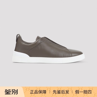 ZEGNA 杰尼亚男triple stitch真皮运动鞋 25秋冬意大利代购