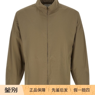trenton 男士 ROW 意大利代购 正品 绿色棉质立领夹克26早春新款 THE