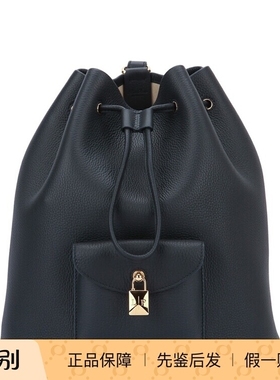 LORO PIANA 女extra drawstring L27 真皮双肩包25早秋意大利代购