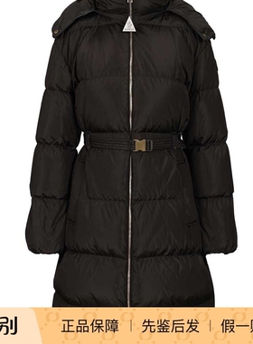 MONCLER 女士Briant 中长连帽羽绒服2025秋冬新款 意大利代购蒙口