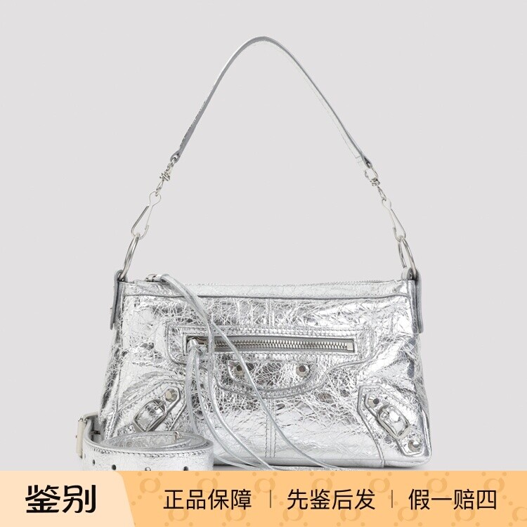 BALENCIAGA 巴黎世家 女士迷你le city moto肩包26秋冬意大利代购