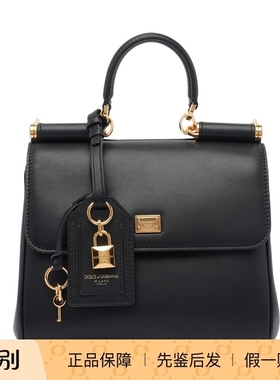 DOLCE & GABBANA 女my sicily黑色迷你手提包DG 26早春意大利代购