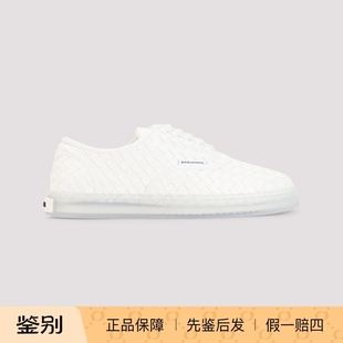26早春新意大利代购 BOTTEGA bv真皮运动鞋 女士白色serena VENETA