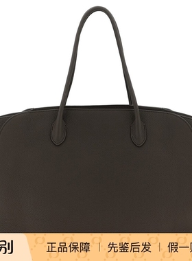 THE ROW 女士Marlo 17棕色大号粒面真皮腋下包2026早春意大利代购