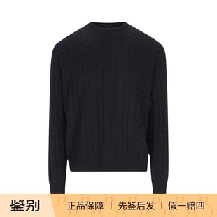 LORO PIANA 诺悠翩雅 男士lp圆领羊绒毛衣 26早春新款 意大利代购