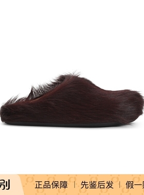 Marni Fussbett Sabot女士毛拖穆勒 25早秋 意大利代购