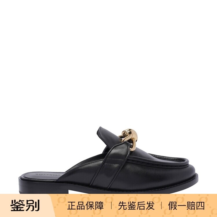 BOTTEGA VENETA 女士astaire真皮bv穆勒拖鞋25秋冬新款意大利代购