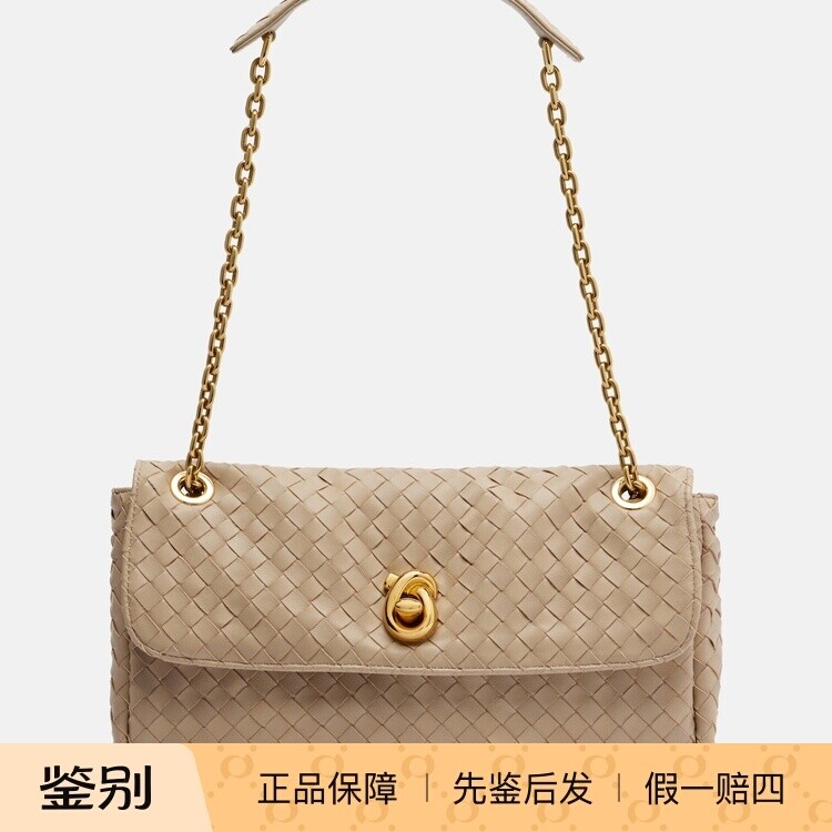 BOTTEGA VENETA女BV madison羊皮编织单肩包26早秋新款意大利代购