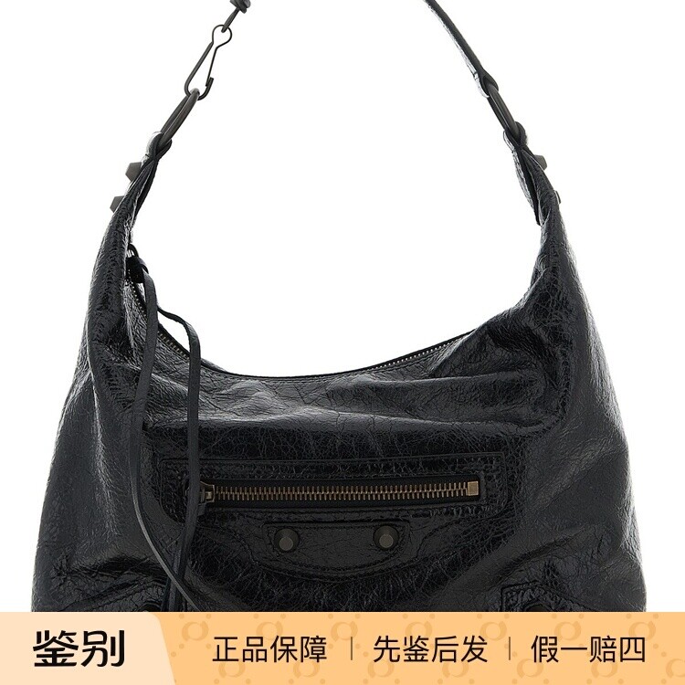 BALENCIAGA巴黎世家女士黑色小号hobo le city包26早春意大利代购