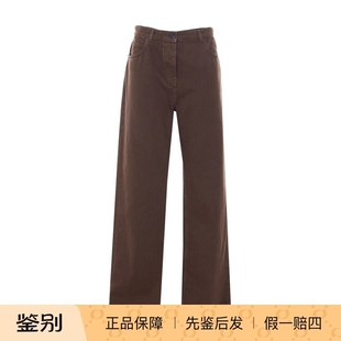 棕色棉质牛仔裤 女士Finbar 26早春新款 意大利代购 The 正品 Row