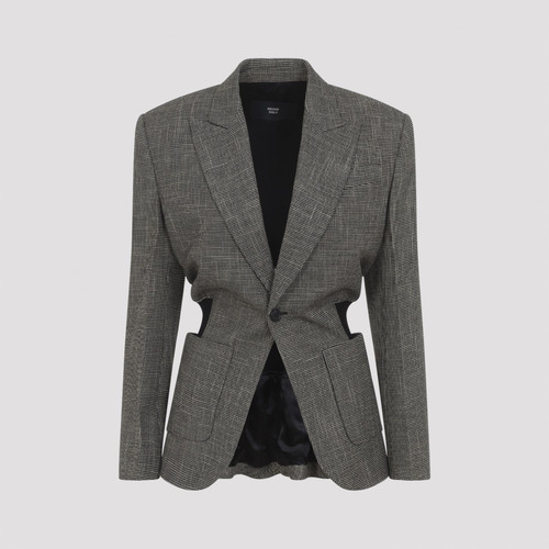 PHOEBE PHILO 女士 kick涤纶收腰西服外套 26早春新款 意大利代购