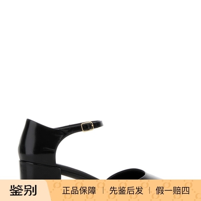 THE ROW 女士 黑色penelope 粗跟搭扣鞋 2025秋冬新款 意大利代购