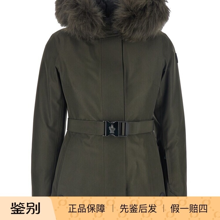 MONCLER GRENOBLE 女士LAPLANCE毛领羽绒服 25秋冬新款意大利代购