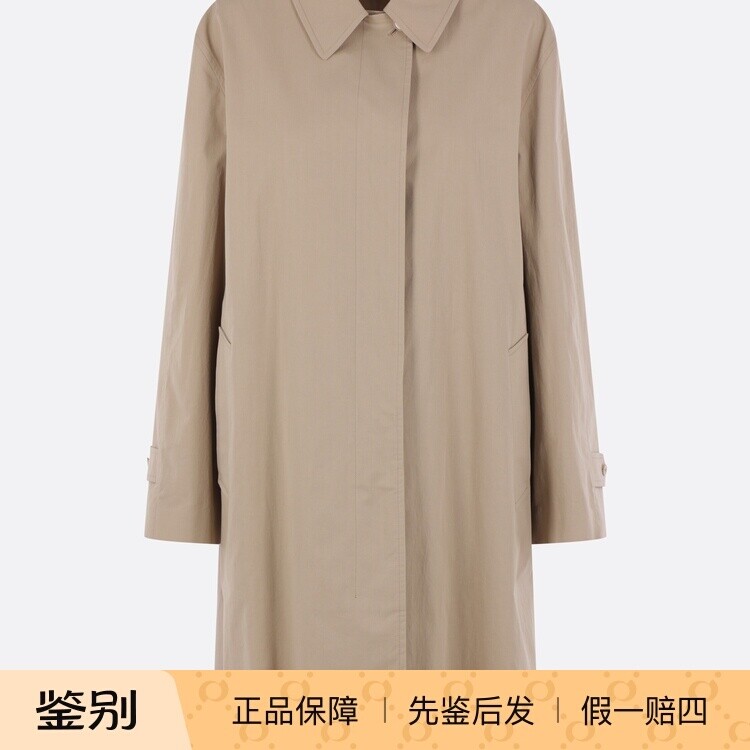 THE ROW 女士 dayton 米色棉质单排扣风衣 26早春新款 意大利代购
