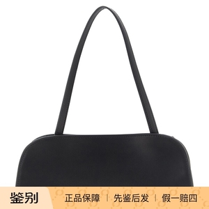 THE ROW 女士 peggy 黑色真皮腋下包 26秋冬新款 意大利代购 正品