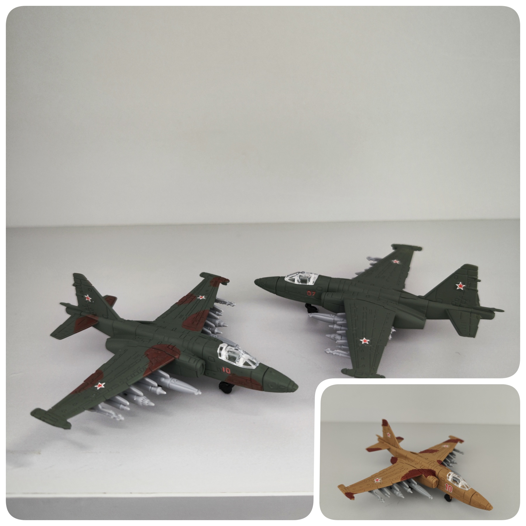 成品塑料无需拼装1/144飞机模型
