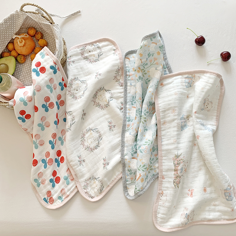 新生儿童枕头枕芯纱布宝宝云片枕