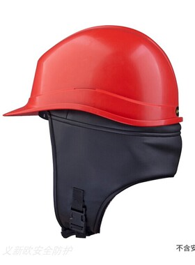 代尔塔102023 405406皮质防寒冬帽内衬 可搭配安全帽使用 黑色