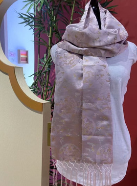 黄色礼品礼品黄色围巾披肩包邮