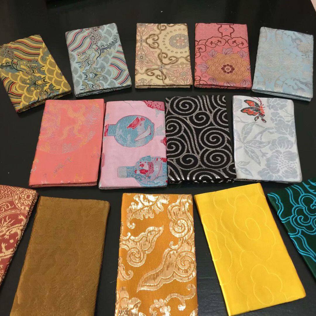 新款特价南京云锦研究所 吉祥云锦多款颜色名片夹银行卡套包袋