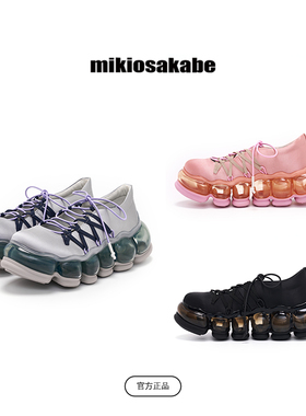 mikiosakabe日本浅口系带女芭蕾厚底玛丽珍鞋BALLETCORE NJ新珠宝