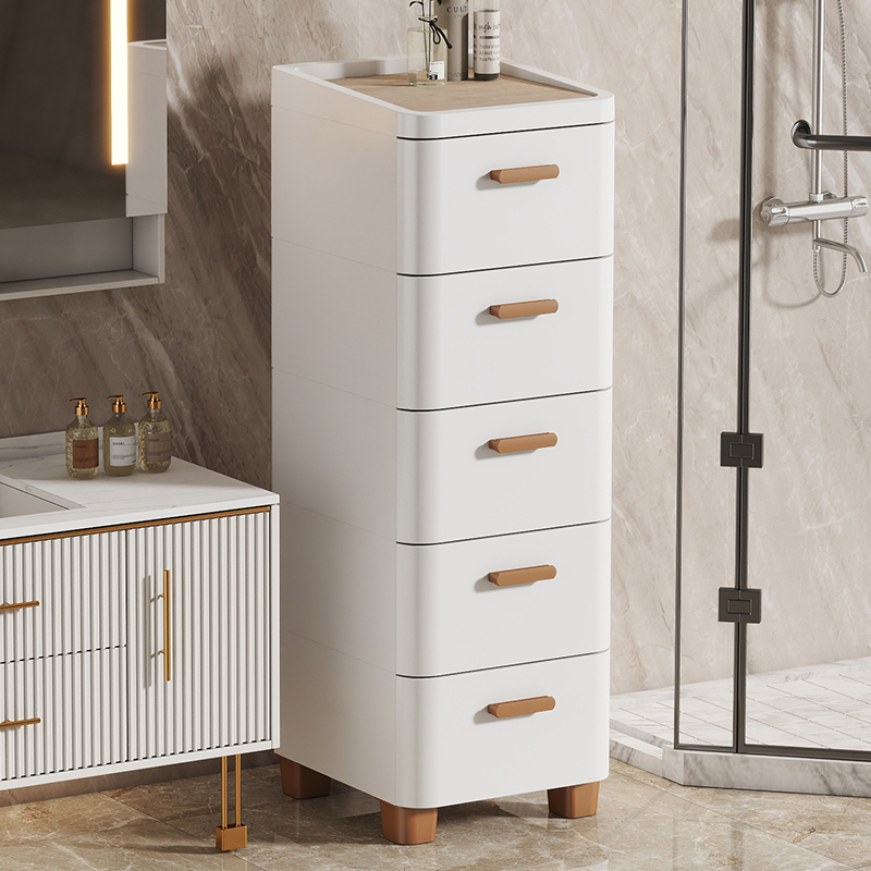 洗衣机置物架晓推车收纳架收纳柜子零食浴室玩具架子衣柜冰箱床头