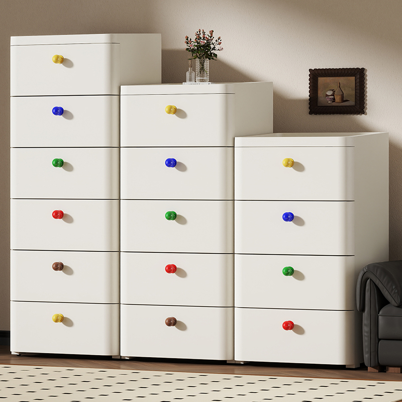 桌面抽屉收纳盒桌下柜办公桌零食书桌小杂物化妆品分隔箱置物架