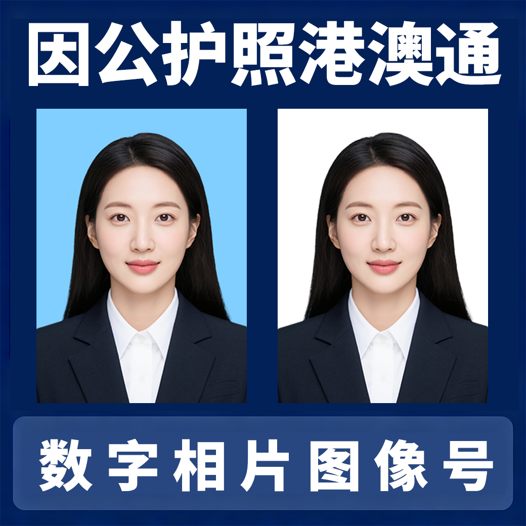 全国因公护照数字照片回执因公港澳通回执来往港澳通行证相片回执