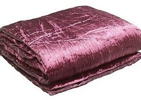 3.3折惊喜！！JOHN LEWIS深紫色乔绒床裙，110x245CM--CBS006