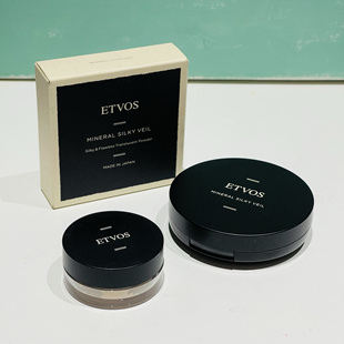 ETVOS悦朵丝轻柔矿物蜜粉饼 定妆持久控油防水干湿油皮哑光持妆