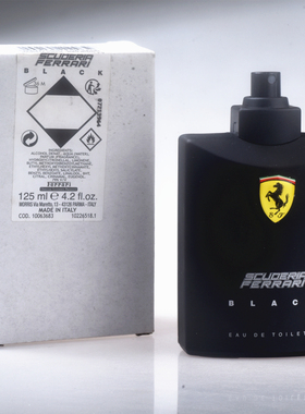 保税法拉利光速激情红色黑色神秘同名红色王者男士香水75 125ml