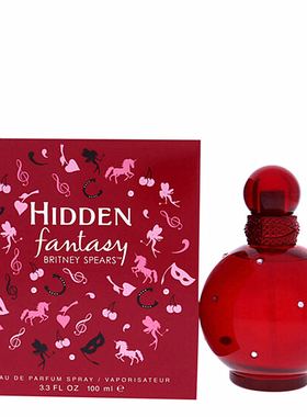 Britney Spears布兰妮 Hidden Fantasy红色神秘仙境女士香水100ml
