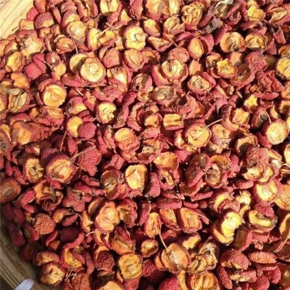 山楂切片自然晾晒无硫烘烤