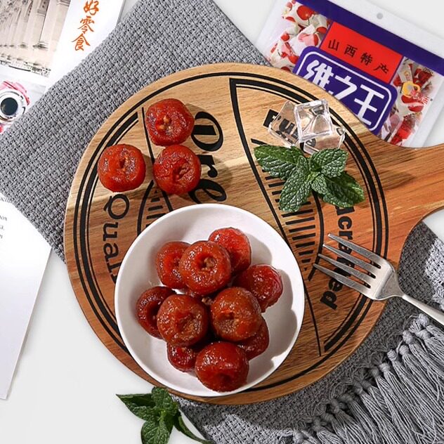 维之王山楂蜜饯凉果糕果干果脯干山楂球山楂凉果258g