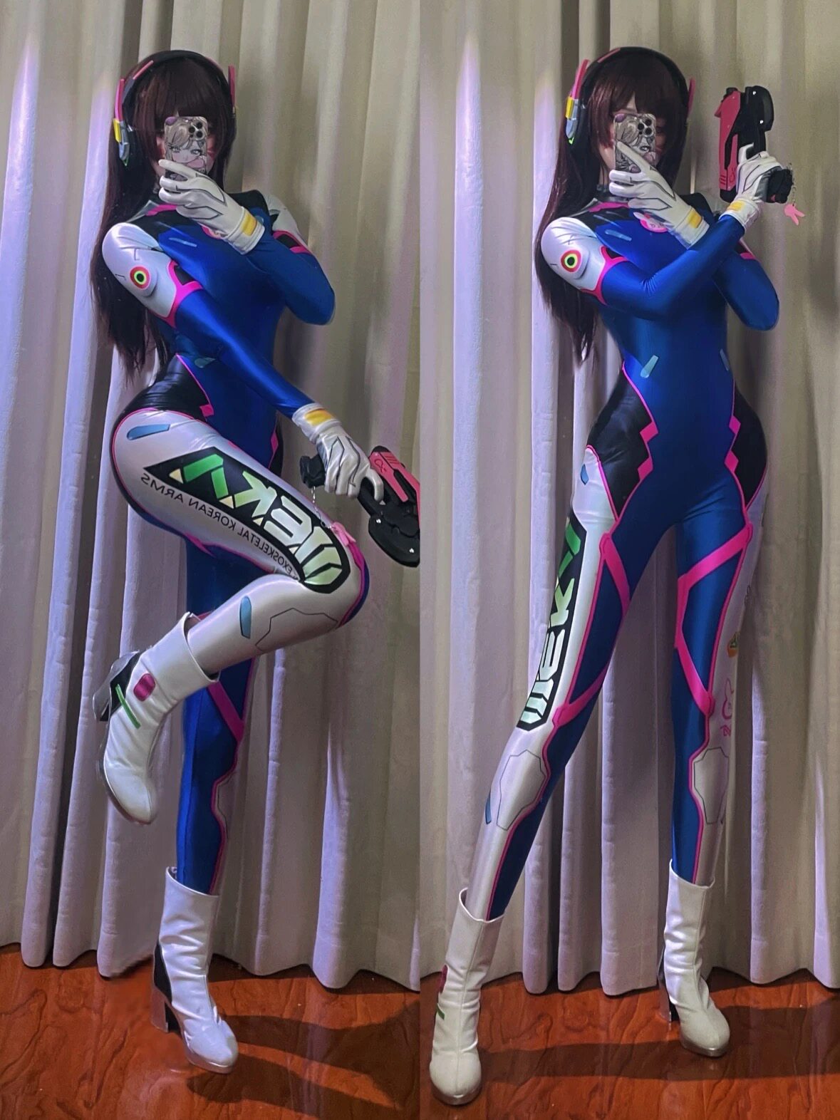 守望先锋宋哈娜cos服DVA游Cosplay女装/