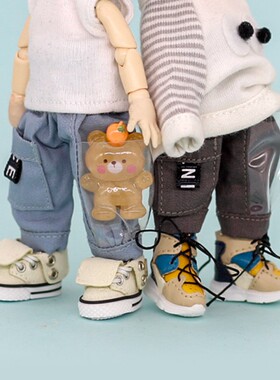 ob11娃衣服现货molly关节长裤子收腿窄脚运动12分bjdGSC素体粘土