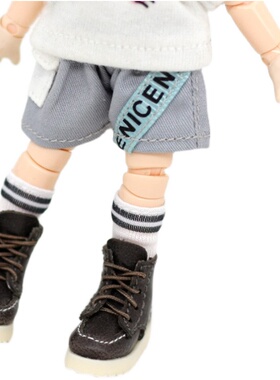 ob11molly娃衣短裤裤子P9美结猪粘土人娃娃衣服12分bjd gsc素体