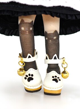 ob112224blythe【猫爪爪】厚底猫娃鞋gsc素体中布bjd黏土美结猪