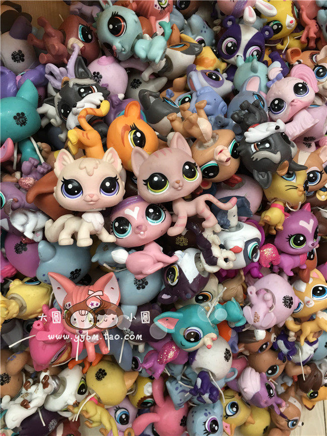 lps 至q动物园 小小宠物店 玩具屋 可爱卡通手办摆件玩偶公仔q宠