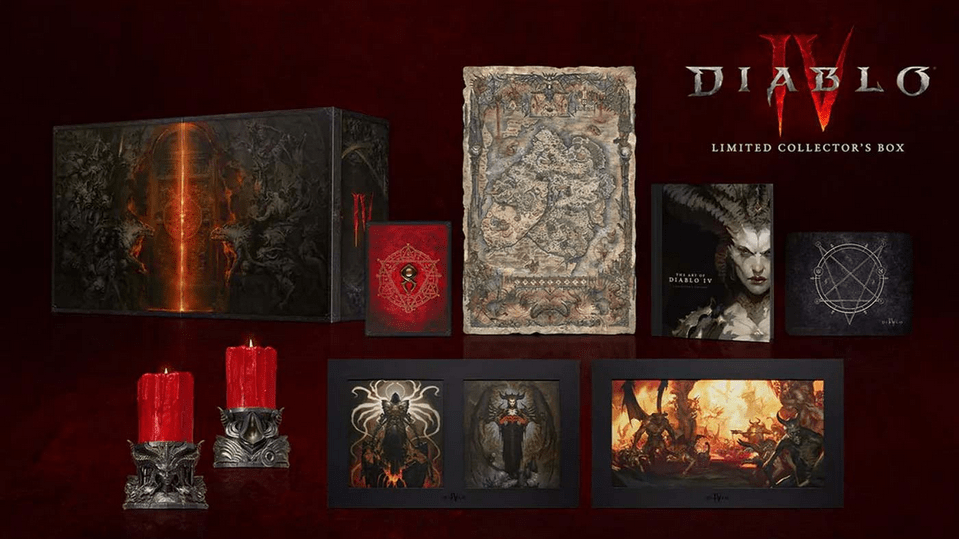 全新现货 暗黑破坏神4 Diablo IV 典藏版 顺丰包邮 模玩/动漫/周边/娃圈三坑/桌游 游戏/电竞实物周边 原图主图