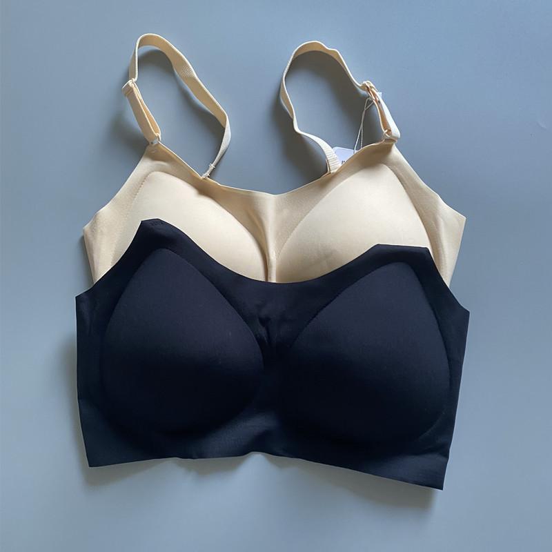 孕之彩哺乳内衣200斤胖m无痕夏季防走光哺乳文胸喂奶薄款大杯罩