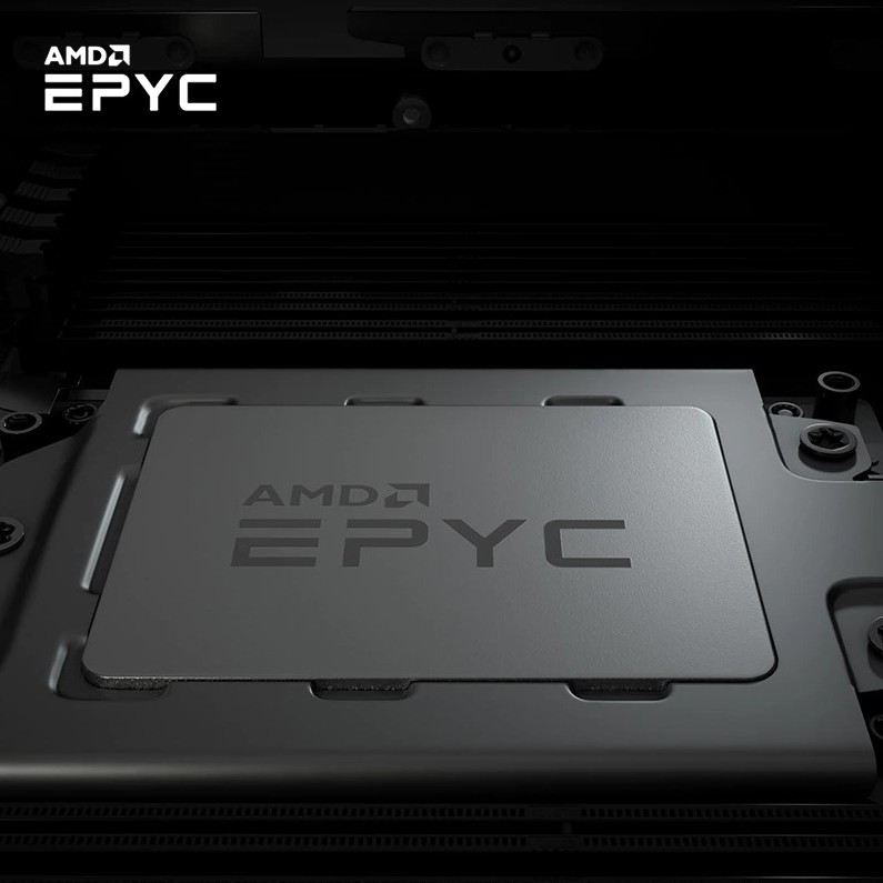 amd epyc 7773x 2.2g 64核128线程 l3 768m 7t83 7763 正式版cpu