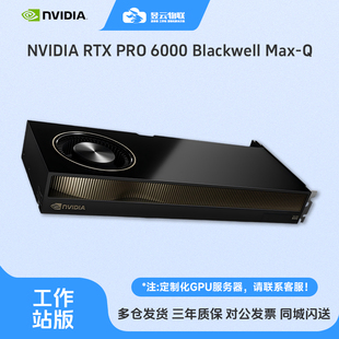 NVIDIA英伟达RTX PRO 6000 Blackwell GPU 显卡工作站/服务器版