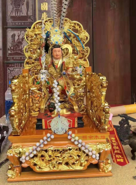 九龙椅天公椅二度安金佛椅神像文椅玉皇大座椅加高神尊宝座文椅子