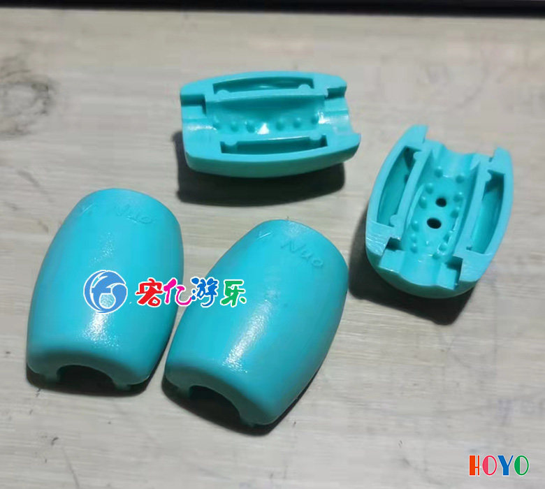 绳子固定连接器 爬网扣 爬梯卡扣 塑料分体扣 淘气堡游乐设施配件